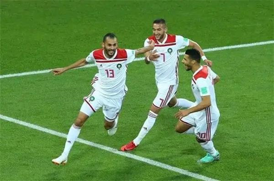 摩洛哥国家队比分,世界杯  