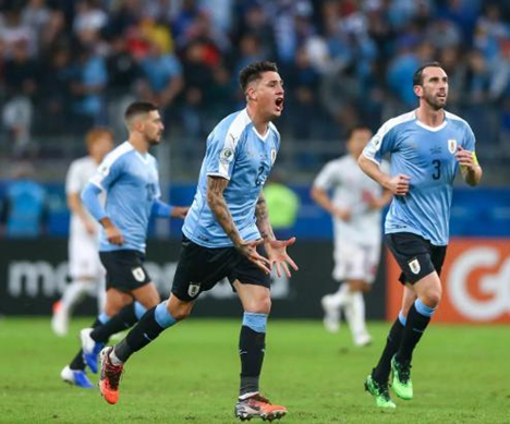 乌拉圭国家队比赛,乌拉圭世界杯,路易斯苏亚雷斯,委内瑞拉,萨洛蒙·隆登