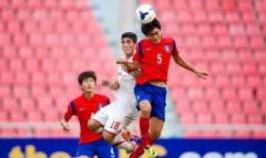 韩国球队表现并不理想，在世界杯上努力打进十六强