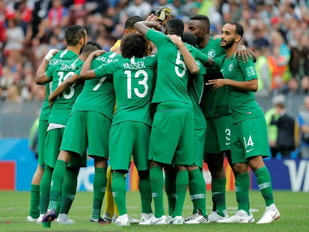 沙特国家队,沙特阿拉伯队世界杯,国际足坛,成功突围,小组赛  