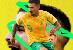 世界杯主客场的澳大利亚足球队球衣公开，合欢花图案庆建队百