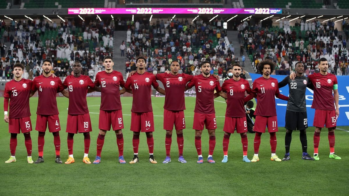 卡塔尔足球队视频集锦,卡塔尔世界杯,卡塔尔国家队,世界杯比赛,球员,布罗,中场  
